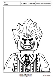 lego-batman boyama sayfaları